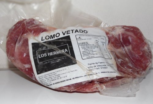Lomo vetado, precio referencial