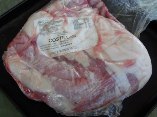 Costillar de cerdo, precio referencial